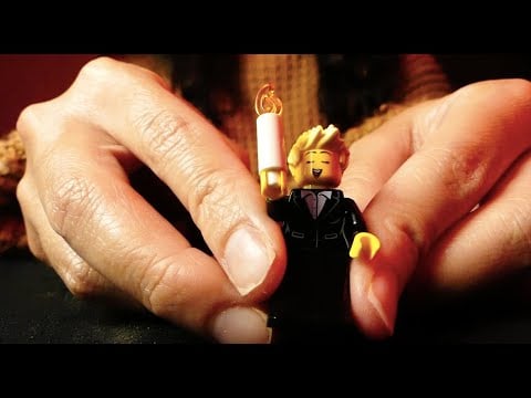 ASMR Advent Day 9 | ASMR Science, Legos, and Chocolate Eating