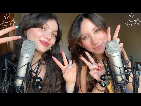 Fast ASMR MOUTH SOUNDS In Both Ears With @dakotabasmr (With Whispers, Hand Sounds and More)
