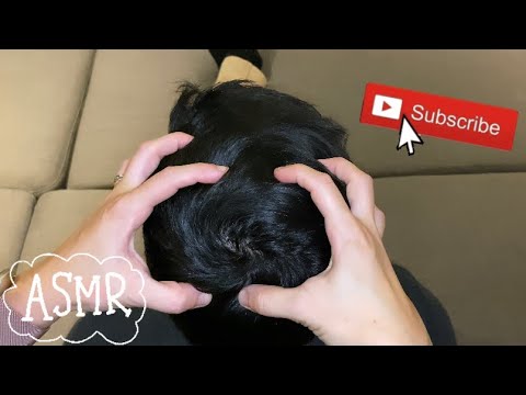 ASMR⚡️Really fast scalp scratch with gloves! (LOFI)