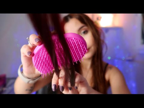 ASMR- VOU MEXER NO SEU CABELO DE VERDADE E SEU CÉREBRO VAI DERRETER DE RELAXAMENTO