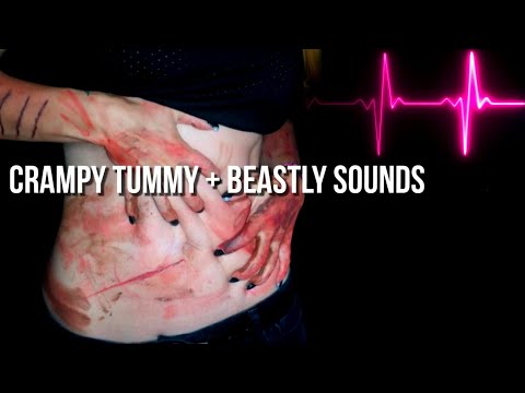 Extreme Crampy Stomach Sounds + From A Beastly Beast [ASMR]