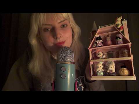 ASMR a little sylvanian collection!