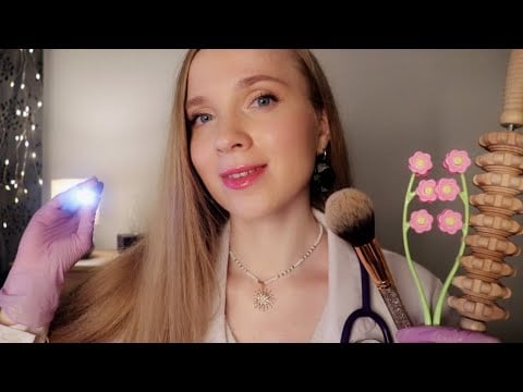 ASMR SUOMI Rentoutus & Uniklinikka Roleplay 💤Rentouttavia Tarkastuksia Ja Ääniä ✨Personal Attention