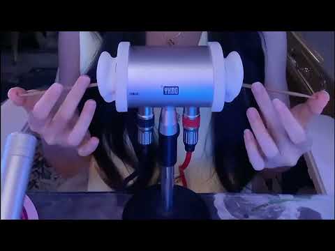 Deep Ear Cleaning ASMR with Goose Feather & Cotton Swabs for Sleep / 2Hr (No Talking)