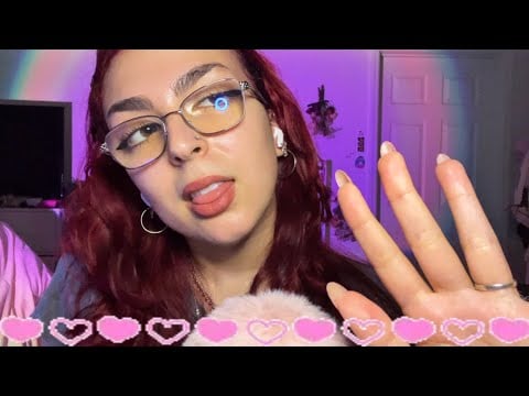ASMR | classic mouth sounds + hand sounds (tingly)