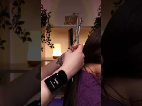 ASMR Real Person Haircut #asmr #bebravebeyouasmr #asmrrealperson #asmrhaircut
