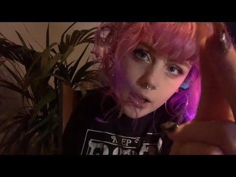 💤CHAOTIC FAST ASMR: Drs exam + spit painting, heavy breathing, kisses, purring, lights + more! 💤