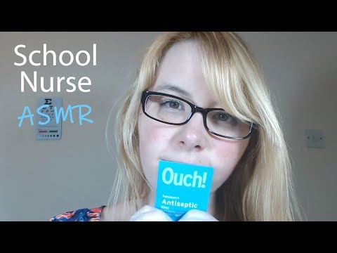 ASMR School Nurse Yinie Fixes You Up - Personal attention & Hugs 🤗