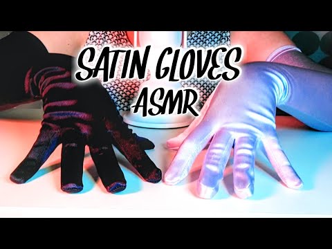 Satin Gloves Finger Movements {ASMR} 🧤 Slow + Fast ⏩ Close + Far 🌸 Soft Spoken Rambling (🎄🇵🇭)