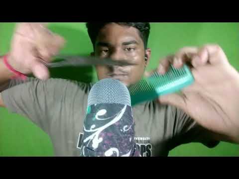 ASMR Fast And Aggressive Haircut Roleplay Male & Hand Sound Tingles  ----  BAPPA  ASMR