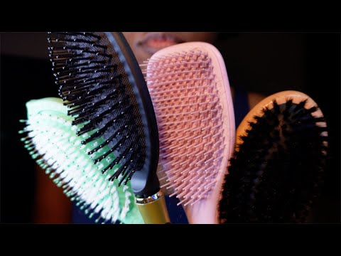 ASMR HAIR BRUSH SOUNDS