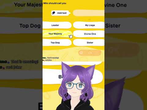 Letting the power go to my head #vtuber #tomodachilife