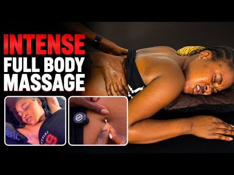 ASMR Intense Full Body Massage 💆🏽‍♀️ | Armpit Massage, Ear massage, Deep Muscle Relief & Sleep