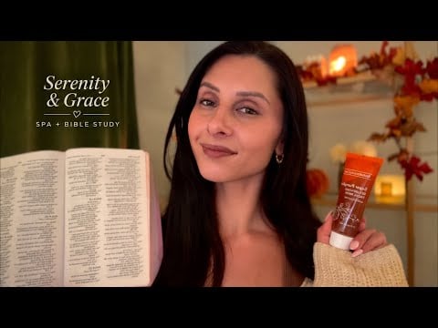 When You Can't Stop Looking Back 🤍 Cozy Fall Spa + Bible Study | Serenity & Grace