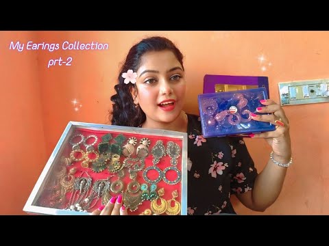 ASMR | My Earrings Collection | Prt-2 ✨😱