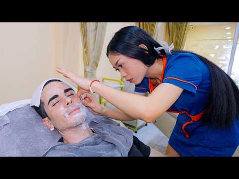 ASMR: $21 Barbershop Full Service | Pattaya Massage | 90 Min