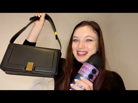 asmr what's in my bag 👜 whisper ramble