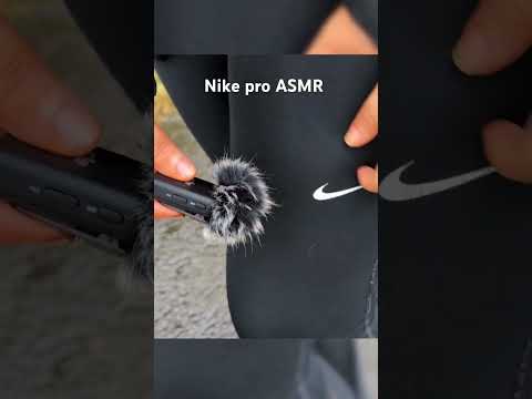 Nike pro ASMR #asmr #leggings #nikeleggings #asmrtingles #sleep