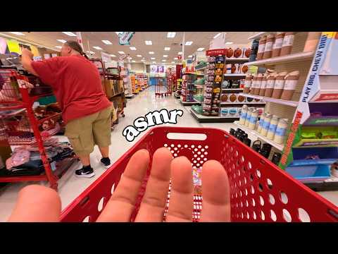 let's tap & shop around target for sleep ASMR