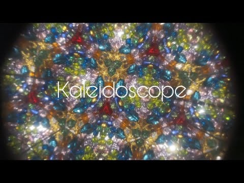 ASMR Kaleidoscope — Visual Triggers with Echo Mouthsound ✨🪞🧸