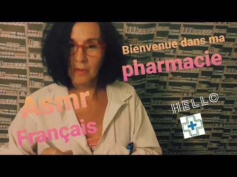 ASMR Français roleplay🎧 Bienvenue dans ma pharmacie 🎧