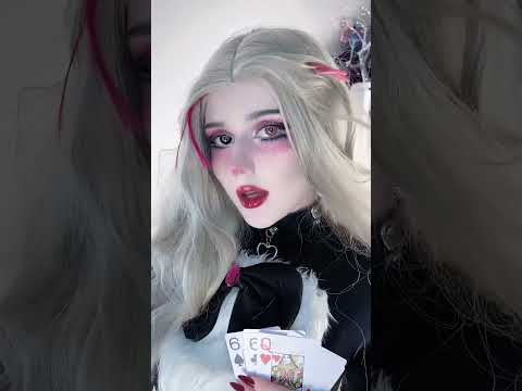 Wrong cards sorry :( Angel Dust #angeldust #hazbinhotel #angeldustcosplay #hazbinhotelcosplay