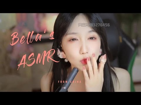 【贝拉小姐姐 ASMR】颅内高潮，润滑油，扇子
