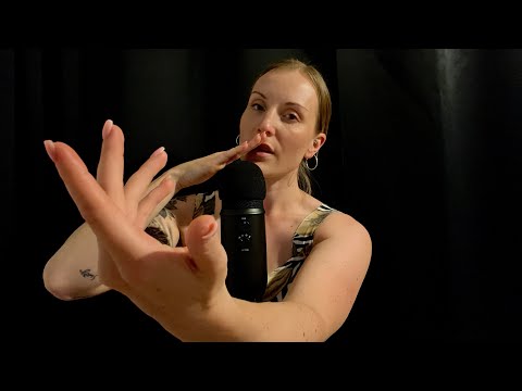 ASMR Suomi Inaudible / Suuääniä / Käsiliikkeitä ja Naputuksia