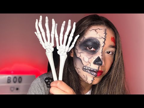 ASMR   TE AJUDANDO A DORMIR NO HALLOWEEN