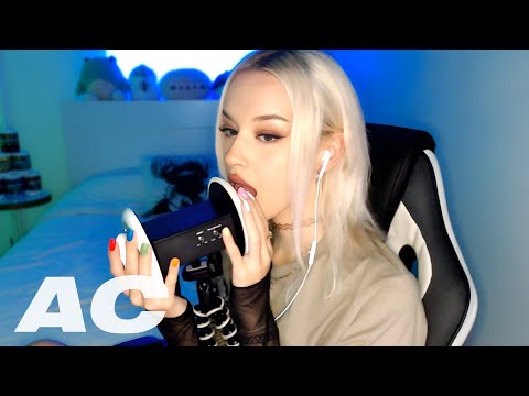 ASMR Ear Licking (3Dio) | veronika 20230123