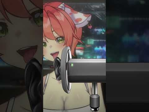 Licking Your Ears | Vtuber ASMR Triggers #shorts #asmr #vtuber