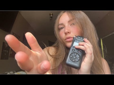 Sun Energy Cleansing - Plucking, Pulling, Eating your negative energy | TASCAM ASMR  