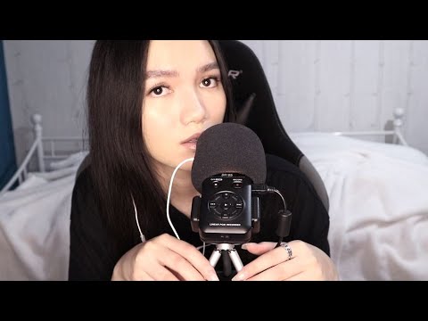 ASMR Closeup Whispering about random stuff