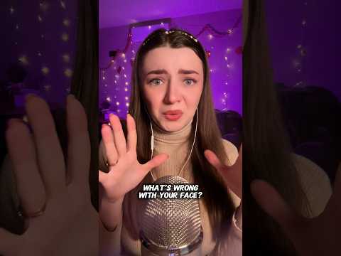 What’s wrong with your face? #asmr #asmrsounds #asmrrelax #asmrsleep #relax #tingles #asmrvideo