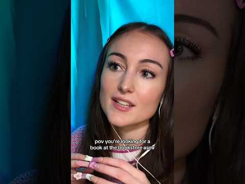 pov you're looking for a book at the bookstore asmr