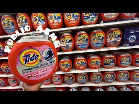 PUBLIC ASMR | Organizing Target Laundry detergent, Candles, and More (Light Whispers)