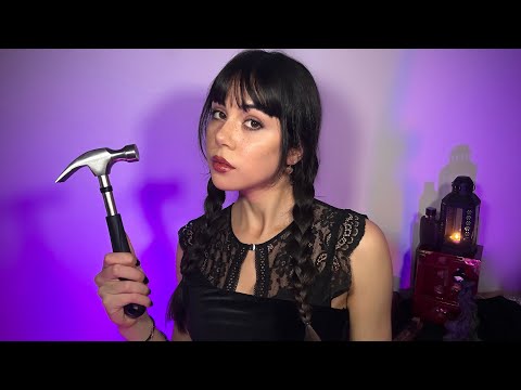 ASMR MIÉRCOLES ADDAMS 💀 Especial HALLOWEEN 🎃