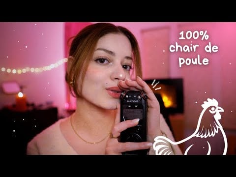 ASMR : Un micro très sensible et de l'écho = chair de poule ! 🐓