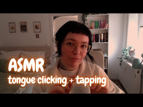 ASMR Tongue Clicking & Soft Tapping | no talking
