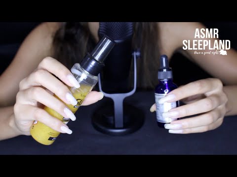 ASMR LIQUID SHAKING, CAP AND DROPPER SOUNDS (NO TALKING)