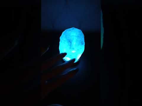 ASMR- Personal attention to color changing lamp( gentle handmovements, tapping, no talking)