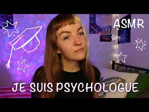 ASMR | COMMENT DEVIENT-ON PSYCHOLOGUE ? 🧠 (blabla, retour sur mes 5 ans d'études licence + master )