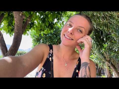 in the garden, nature sounds, personal screen attention, ASMR whispers