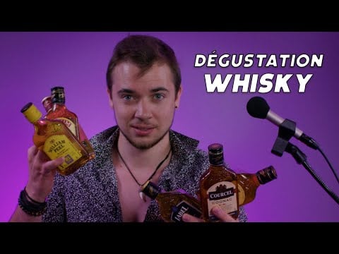 ASMR DEGUSTATION DE WHISKY 40%  ! 🍾