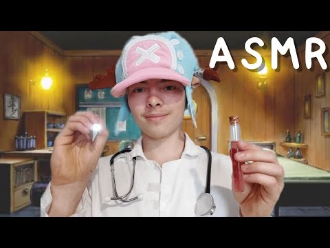 ASMR FR: Roleplay🧑‍⚕️Chopper t'examine et te soigne🧑‍⚕️