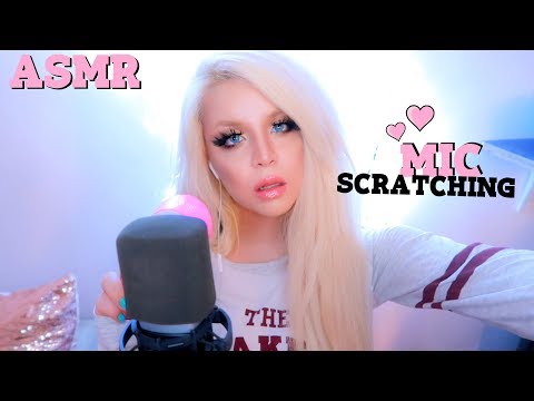 ASMR ❤️🎙️ MIC SCRATCHING ( + some WEIRD scratching / brushing ! )
