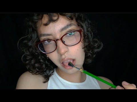 ASMR RÁPIDO B4BITA EN TODA TU CARA, MIDIÉNDOTE, ¿QUÉ COLOR ES?