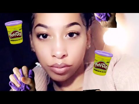 ASMR HAND VISUALS WITH PLAY-DOH | ASMR LYSS ✨