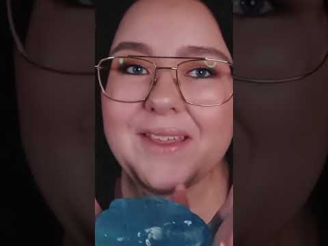 Blue slime ✨ #relax #asmr #sleep #tingles #josefinasmr #asmrsvenska #slime #slimeasmr