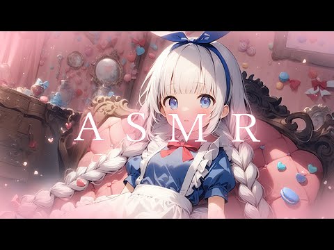 ASMR Deep Ear Licking For Sleep 💙 (ear eating, kisses, 귀 핥기)